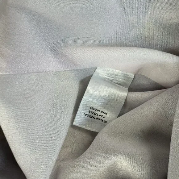 Lulus Dress Womens Small Blue Floral Print Cutouts Maxi Slit It's a Perfect Pick - Picture 6 of 12